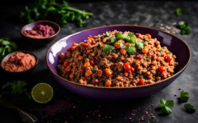 Muhammara Quinoa Salad